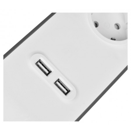 Belkin BSV401VF2M surge protector White 4 AC outlet(s) 2 m