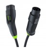 Green Cell Habu EVGC01 Mobile EV charger for electric vehicles 11 kW 7 m Type 2 CEE Wallbox Black