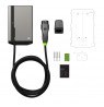 Green Cell EVGC021A2275 electric vehicle charging station Grey Aluminium Wall 3 Built-in display LED