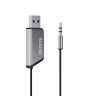 Savio TR-16 Transmitter AUX adapter with hands-free function, Bluetooth 5.3, Google Assistant/Siri