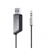 Savio TR-16 Transmitter AUX adapter with hands-free function, Bluetooth 5.3, Google Assistant/Siri
