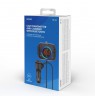 SAVIO FM transmitter, Bluetooth 5.0, QC/PD 3.0 charger, ENC, AUX OUT, Micro SD, TR-14, black