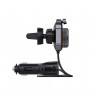 SAVIO FM transmitter, Bluetooth 5.0, QC/PD 3.0 charger, ENC, AUX OUT, Micro SD, TR-14, black