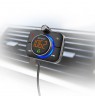 SAVIO FM transmitter, Bluetooth 5.0, QC/PD 3.0 charger, ENC, AUX OUT, Micro SD, TR-14, black