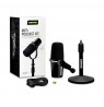 Shure MV7+-K-BNDL - lectern/vocal microphone with XLR/USB-C connector, black + desk stand GATOR