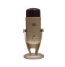 Arozzi Colonna Microphone, USB - gold