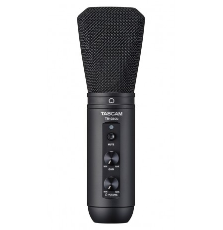 Tascam TM-250U microphone Black Conference microphone