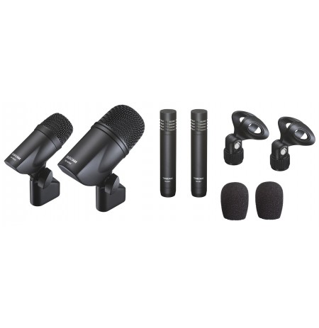 Tascam TM-DRUMS microphone Black Microphone set