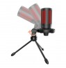 SAVIO wired gaming microphone with backlight, tripod, USB, SONAR PRO