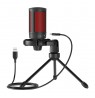 SAVIO wired gaming microphone with backlight, tripod, USB, SONAR PRO