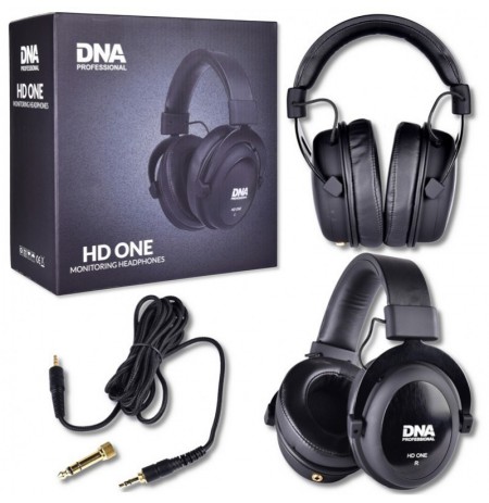 DNA HD ONE closed-back studio over-ear headphones