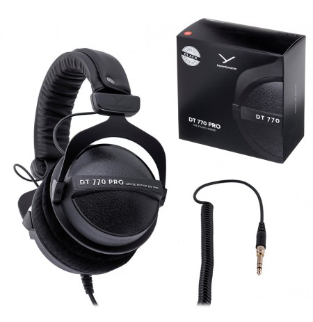 Beyerdynamic DT 770 PRO 250 OHM Black Limited Edition - closed studio headphones