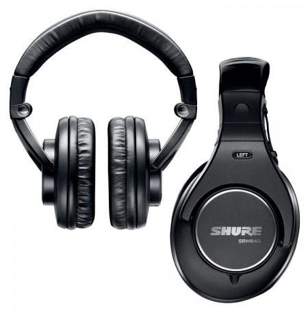 Shure SRH840 Headphones Wired Black