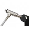 Techly 107289 cable lock Silver 1.8 m