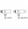 Techly 107289 cable lock Silver 1.8 m