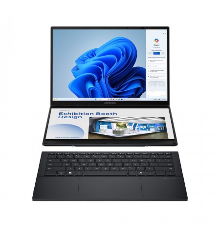 ASUS Zenbook Duo UX8406CA-PZ068X ARL H Core Ultra 9 14.0" 3K 120Hz 400nits Glossy 32GB LPDDR5X SSD2TB Intel Arc Graphics WLAN+BT
