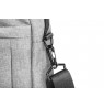 NATEC Mustela notebook case 39.6 cm (15.6") Messenger case Grey