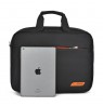 Addison 300715 notebook case 39.6 cm (15.6") Briefcase Black
