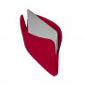Rivacase 5123 33.8 cm (13.3") Sleeve case Red