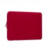 Rivacase 5123 33.8 cm (13.3") Sleeve case Red