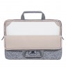 Rivacase 7913 33.8 cm (13.3") Sleeve case Black, Grey