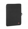 RIVACASE Antishock 5221 MacBook 13 sleeve, vertical, black, dual zippers