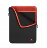 RIVACASE Antishock 5221 MacBook 13 sleeve, vertical, black, dual zippers