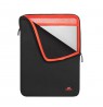 RIVACASE Antishock 5221 MacBook 13 sleeve, vertical, black, dual zippers