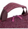 RIVACASE Anvik 13.3" laptop sleeve, red/maroon, with handle, waterproof material, plush interior, back pocket for smartphone, bu