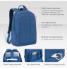 Rivacase 7560 backpack Blue Polyester