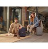 RIVACASE Anvik 15.6" laptop backpack, 15L, gray, waterproof fabric, pockets for 10.5" tablet, smartphone, documents, accessories