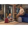 RIVACASE Anvik 15.6" laptop backpack, 15L, gray, waterproof fabric, pockets for 10.5" tablet, smartphone, documents, accessories