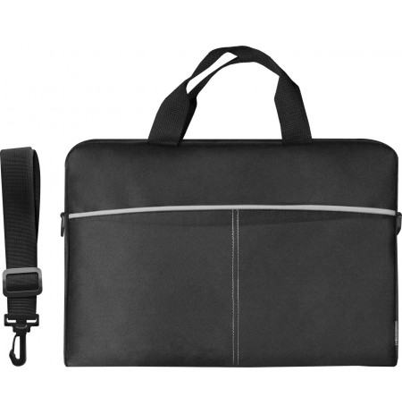 Defender Lite notebook case 39.6 cm (15.6") Briefcase Black & grey