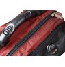 Addison 311015 notebook case 39.6 cm (15.6") Backpack Black, Burgundy