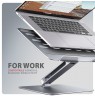 AXAGON STND-LQ Stand for 10 to 16 Inch Laptops and Tablets - Silver