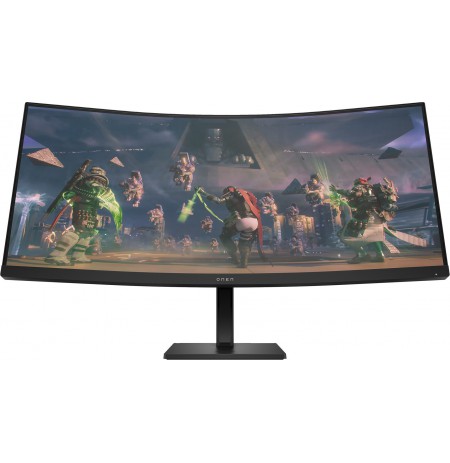 HP OMEN by HP 34c computer monitor 86.4 cm (34") 3440 x 1440 pixels Wide Quad HD LED Black