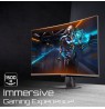 Gigabyte Gaming Monitor GS27QC EK1 27 " VA FHD 2560 x 1440 16:9 1 ms 250 cd/m2 Black HDMI ports quantity 2 170 Hz