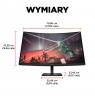 HP OMEN by HP 32c computer monitor 80 cm (31.5") 2560 x 1440 pixels Quad HD Black