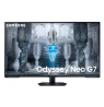 Samsung Odyssey Neo G7 G70NC LS43CG700NUXEN 43 " VA UHD 16:9 1 ms 400 cd/m2 Black/White HDMI ports quantity 2 144 Hz