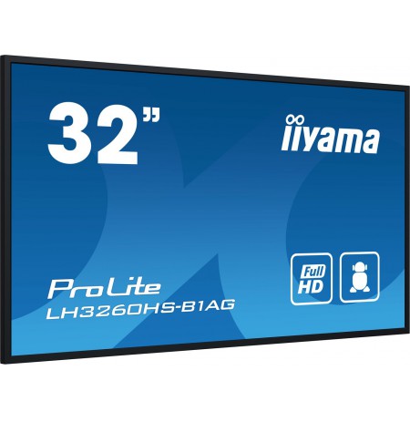 IIYAMA 80.0cm (31,5") LH3260HS-B1AG  16:9 3xHDMI+2xUSB Spk B retail