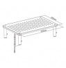 Gembird MS-TABLE-01 monitor mount / stand Black Desk