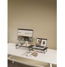 Gembird MS-TABLE2-01 Monitor stand for 2 monitors (long rectangle) black