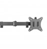Maclean desk mount for 2 monitors, VESA 75x75 and 100x100, 17-32", 2x 9kg, MC-754N