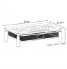 Podstawka pod monitor / laptop Maclean, 13-32", MC-947