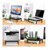 Maclean MC-946 Monitor Laptop Stand 13" - 32" 3-Level Height Adjustment with Drawer up to 20kg Sturdy Vented