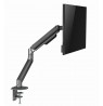 Gembird MA-DA1-05 Desk mounted adjustable monitor arm, 17”-32”, up to 9 kg, space grey