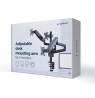 Gembird MA-DA3-01 Desk mounted adjustable mounting arm for 3 monitors (full-motion), 17”-27”, up to 7 kg