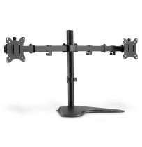 Digitus Desk Mount | DA-90401 | Adjustable Height, Rotate, Swivel | 15-32 " | Maximum weight (capacity) 2x8 kg | Black