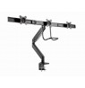 Gembird MA-DA3-03 Desk mounted adjustable monitor arm for 3 monitors, 17”-27”, up to 6 kg