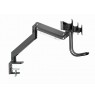 Gembird MA-DA3-03 Desk mounted adjustable monitor arm for 3 monitors, 17”-27”, up to 6 kg